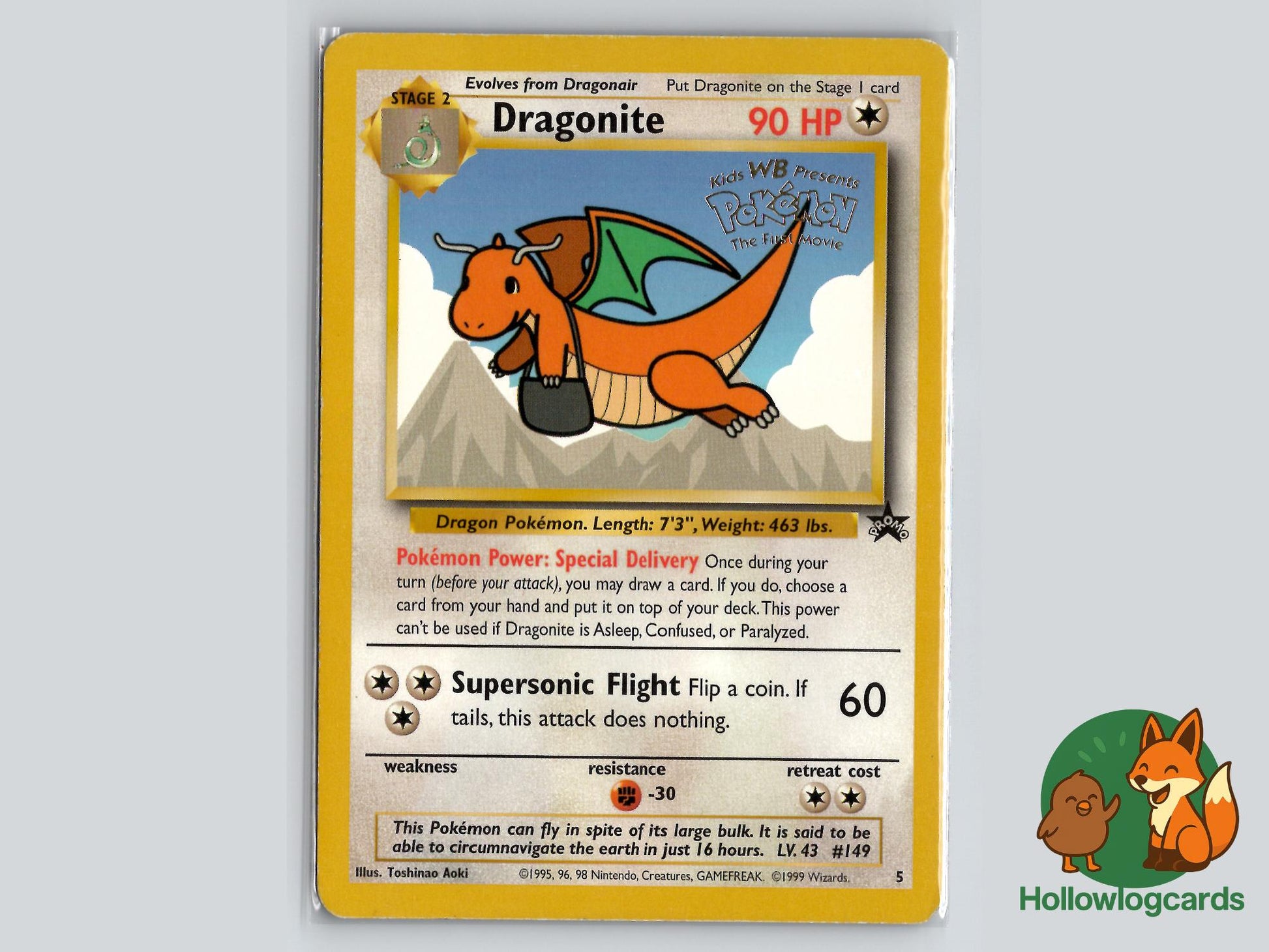 Dragonite (5) - Wizards Black Star Promos Pokémon Card