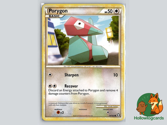 Porygon (73/102) - Triumphant Pokémon Card