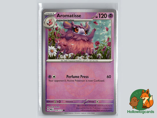 Aromatisse (039/131) - Prismatic Evolutions Pokémon Card