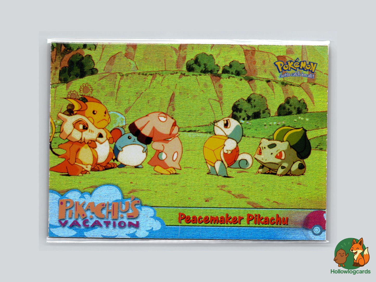 Peacemaker Pikachu - Topps Mewtwo Strikes Back Trading Cards Pokémon Card