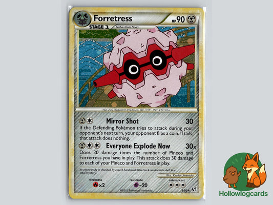 Forretress (3/90) - Undaunted Pokémon Card