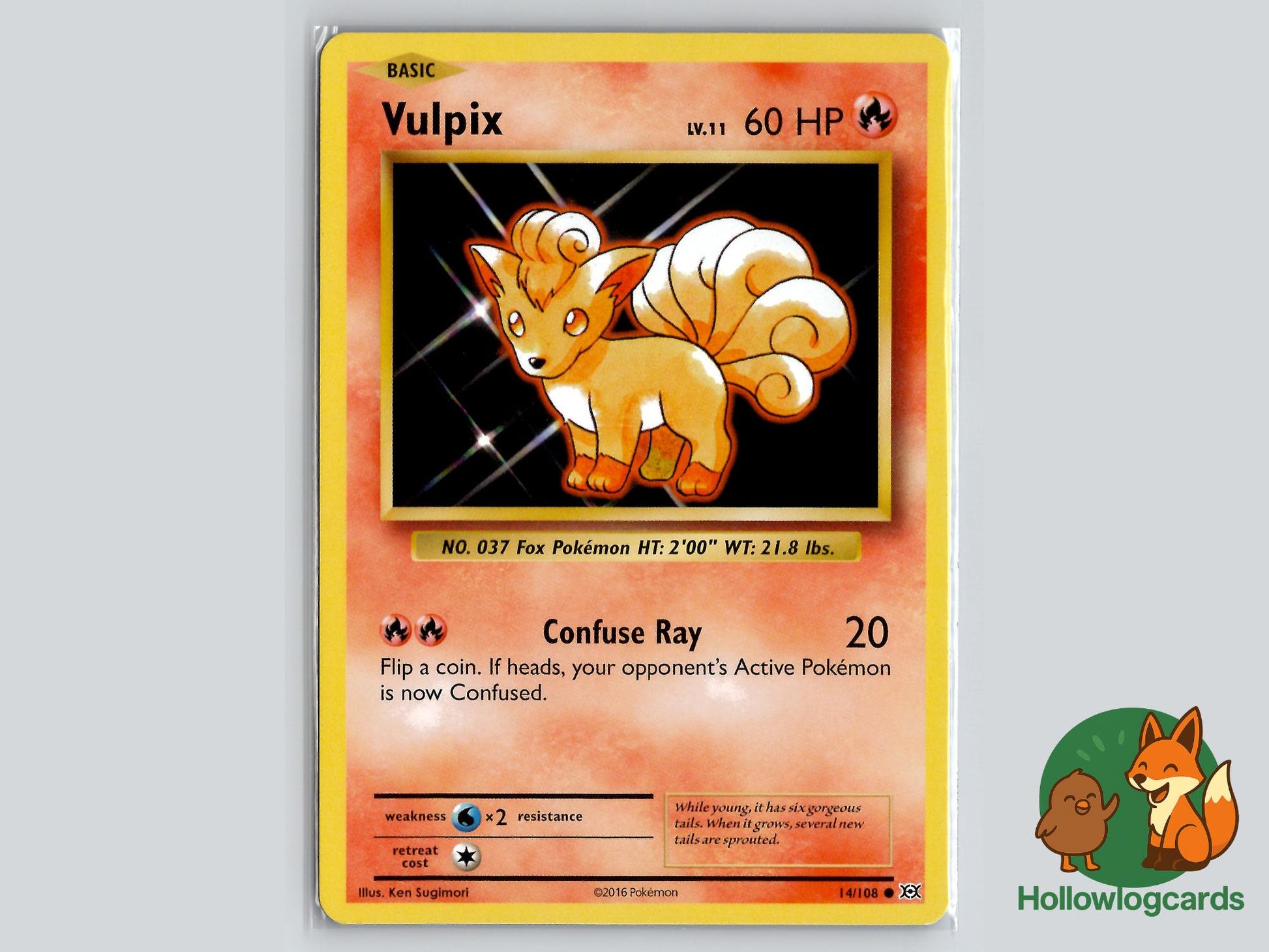 Vulpix (14/108) - Evolutions Pokémon Card