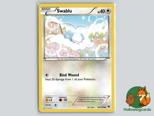 Swablu (124/162) - BREAKthrough Pokémon Card