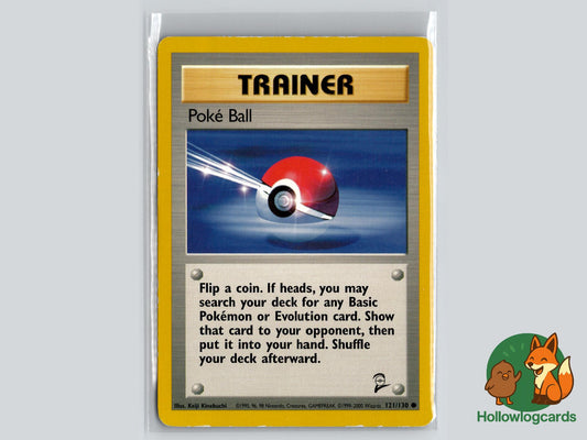 Poke Ball (121/130) - Base Set 2 Pokémon Card