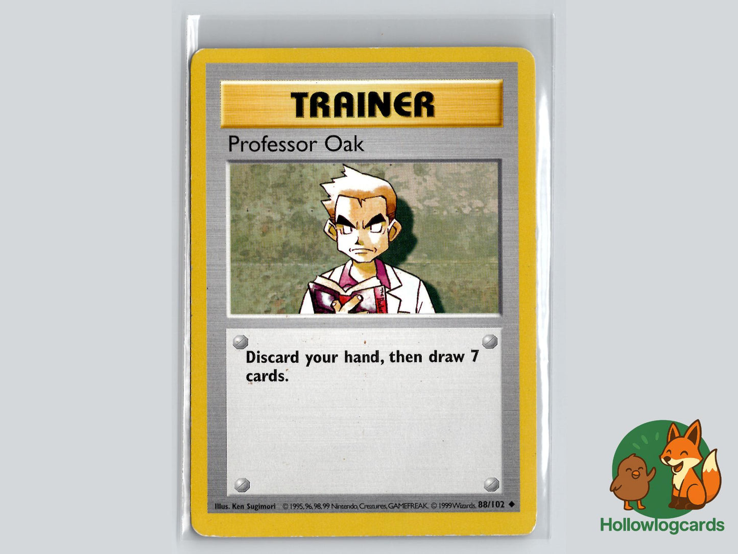 Professor Oak (88/102) - Base Pokémon Card
