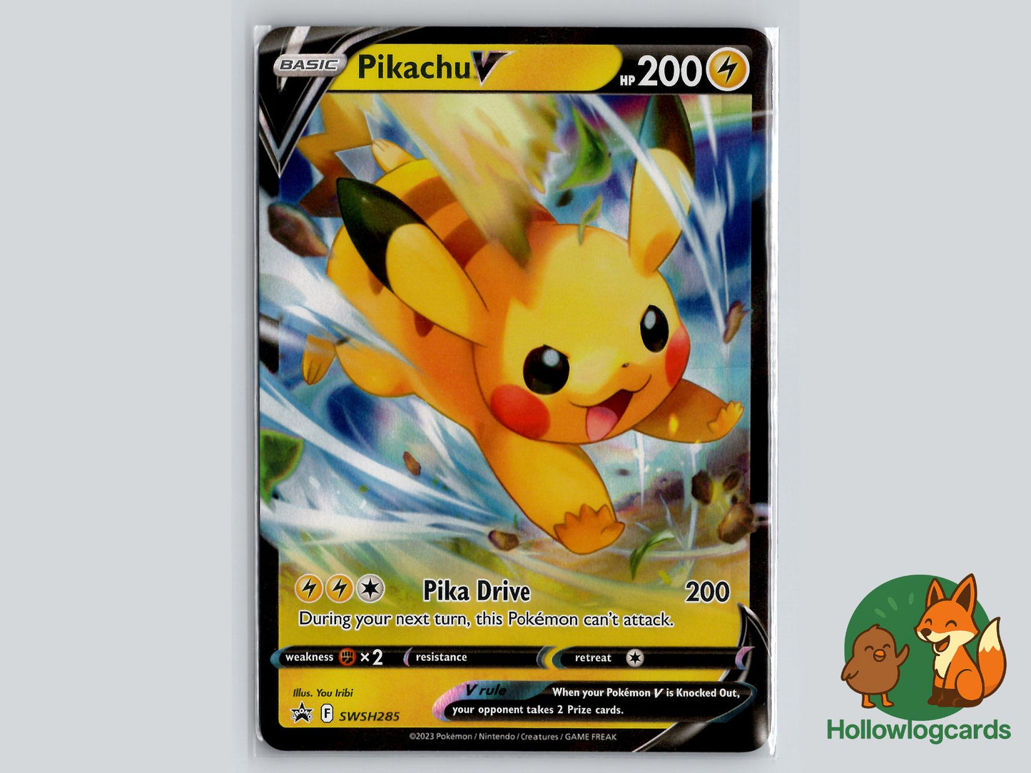 Pikachu V (SWSH285) - Sword & Shield Pokémon Card