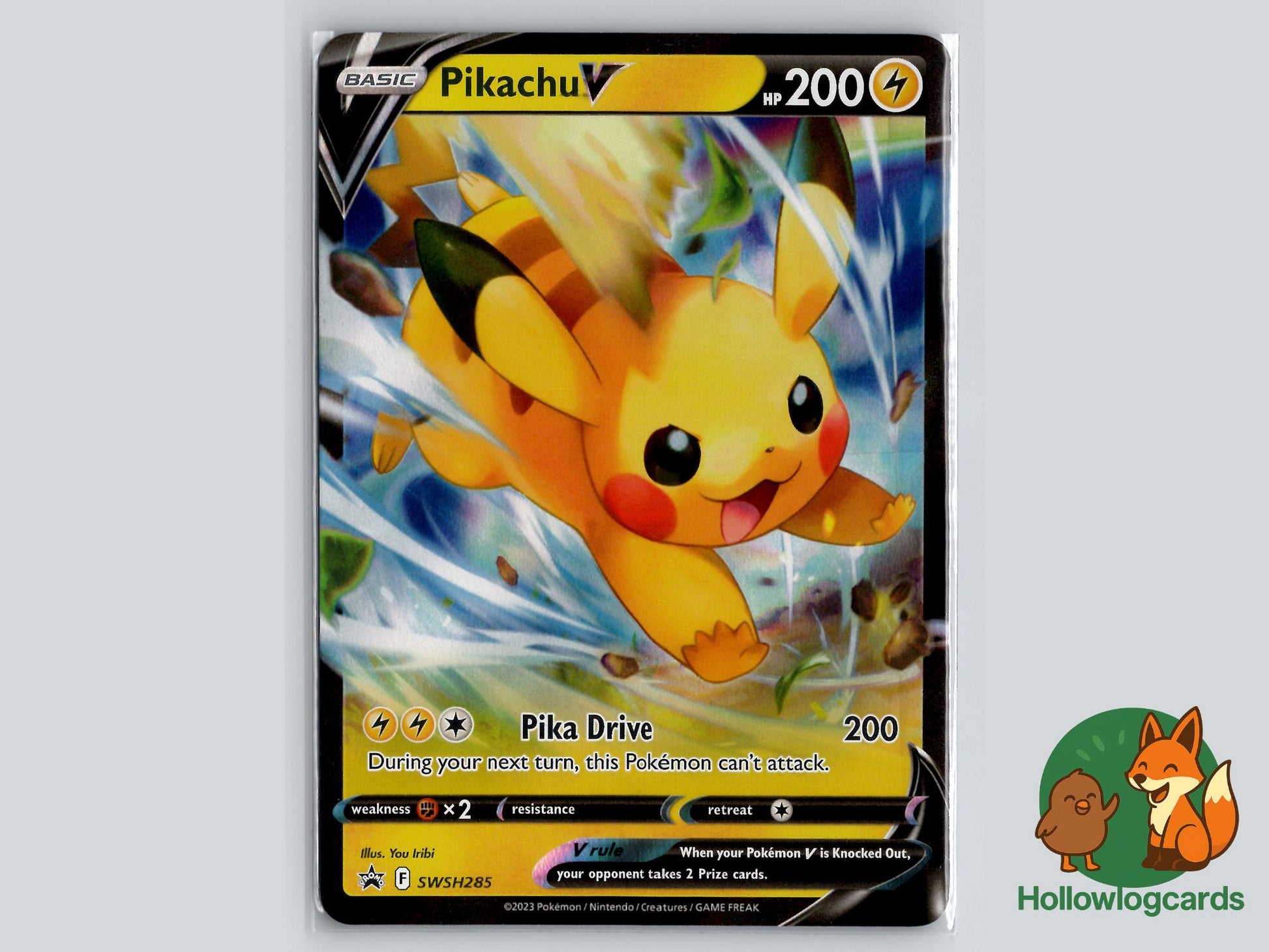 Pikachu V (SWSH285) - Sword & Shield Pokémon Card