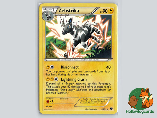 Zebstrika (48/99) - Next Destinies Pokémon Card
