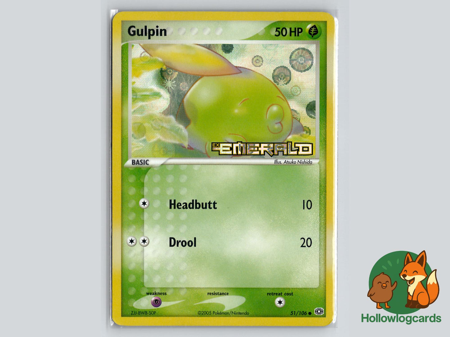 Gulpin (51/106) - Emerald Pokémon Card