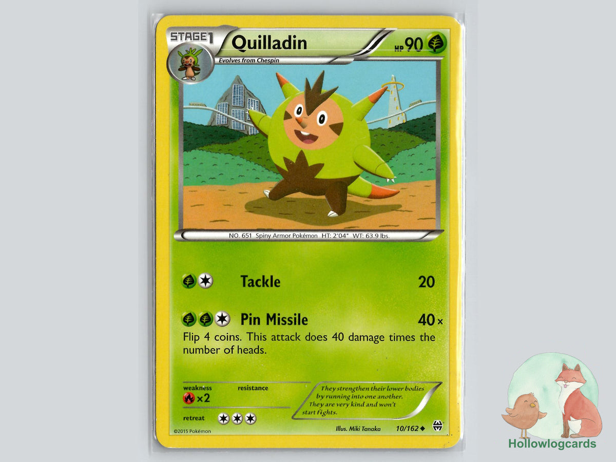 Quilladin (10/162) - BREAKthrough Pokémon Card