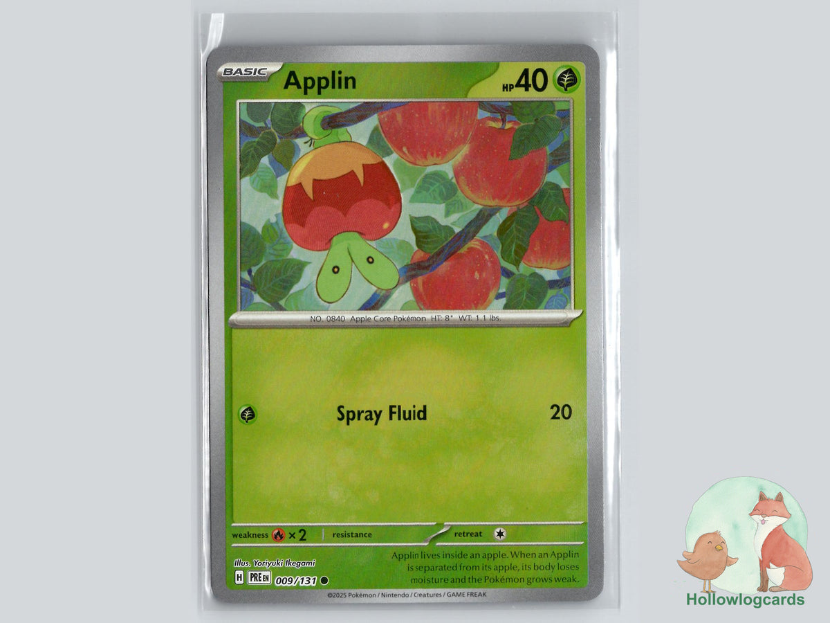 Applin (009/131) - Prismatic Evolutions Pokémon Card