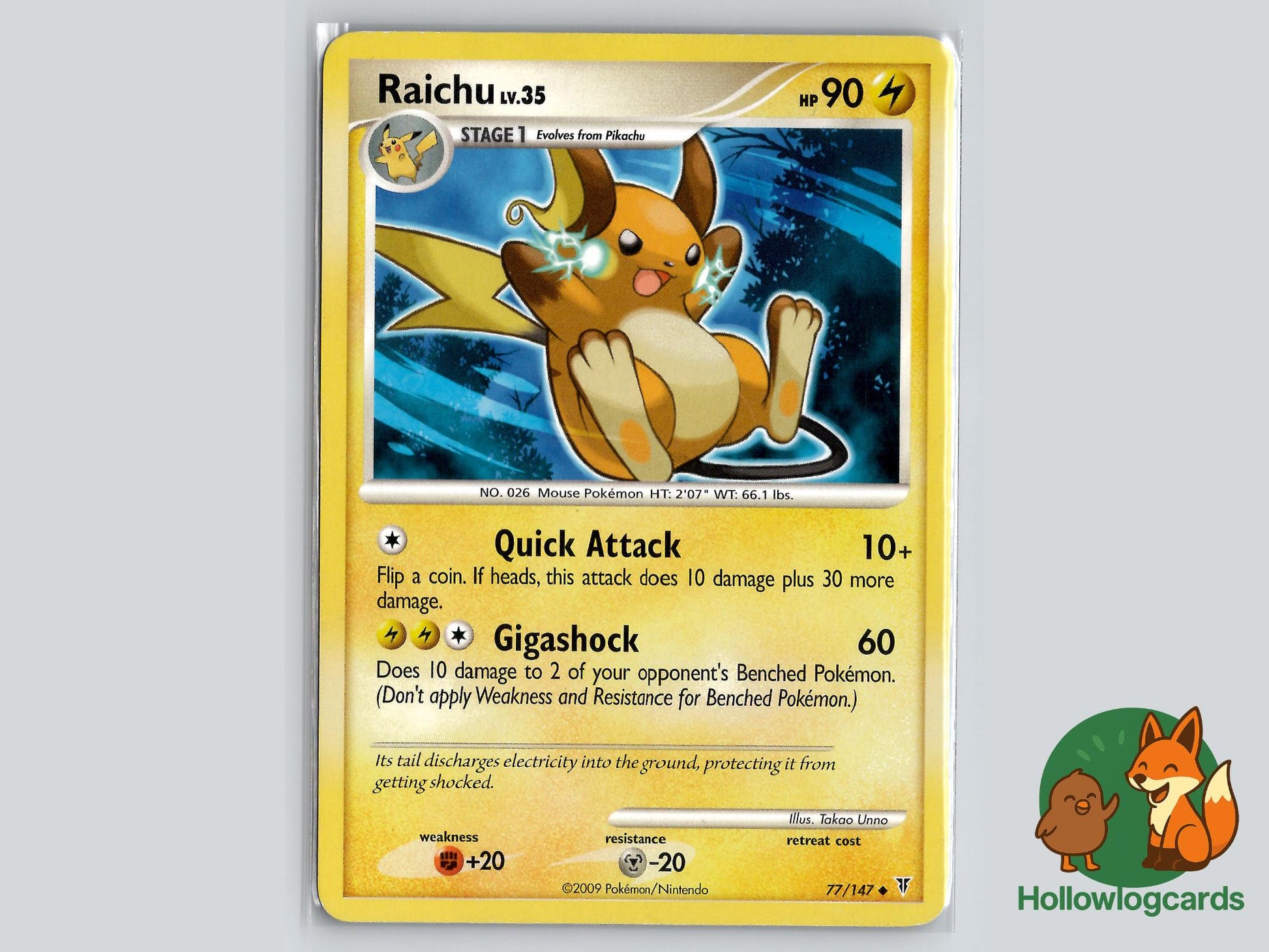Raichu (77/147) - Supreme Victors Pokémon Card