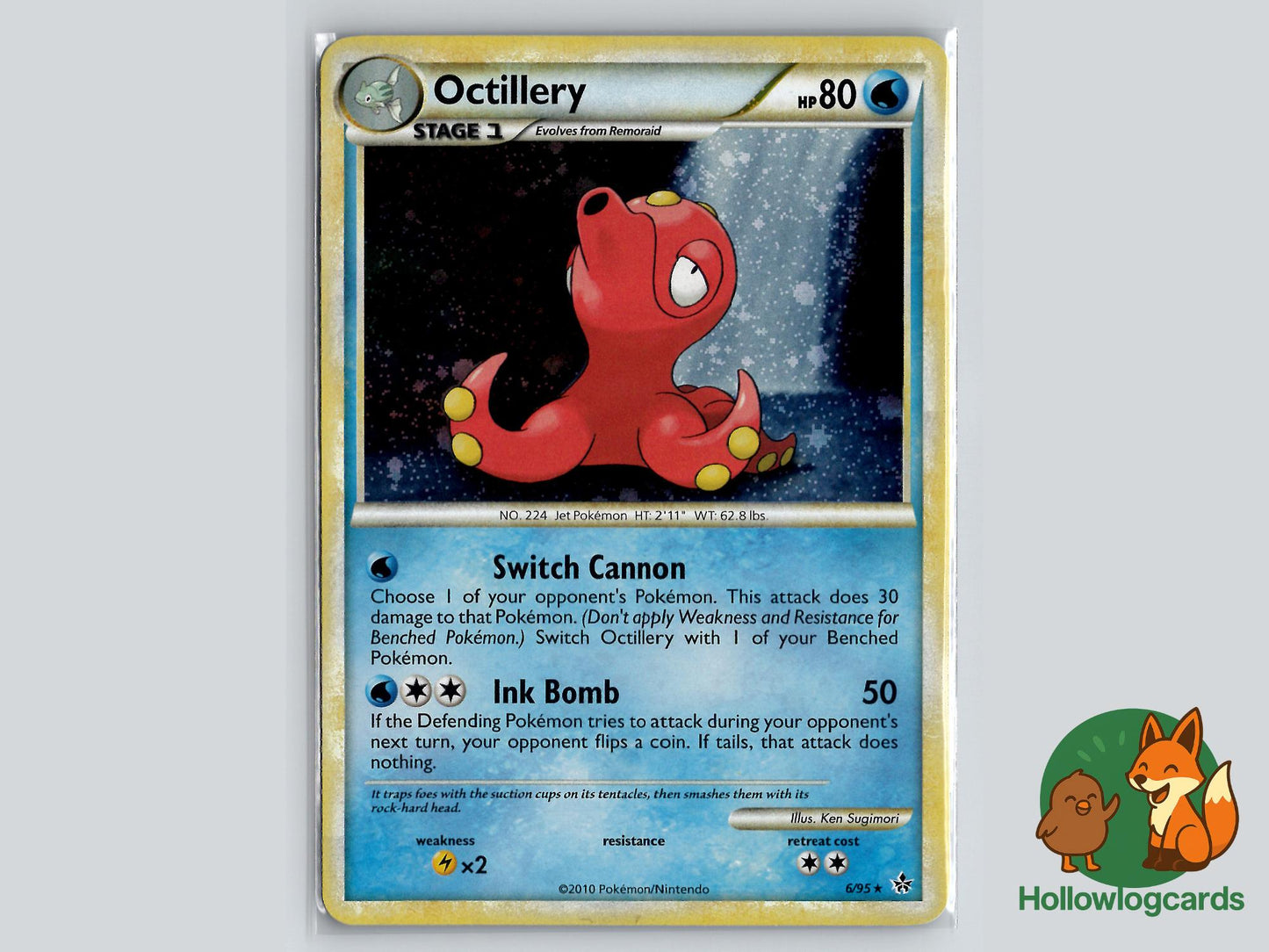 Octillery (6/95) - Unleashed Pokémon Card