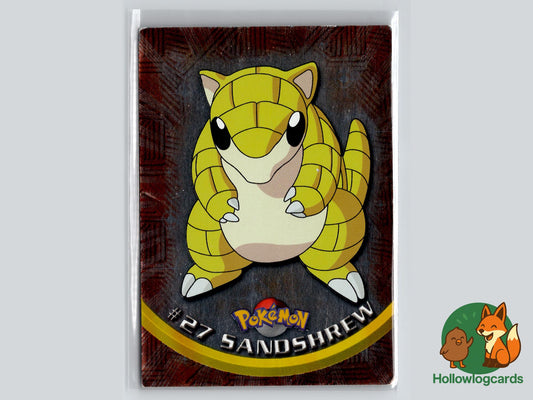 Sandshrew - Topps Trading Cards Series 1 Pokémon Card