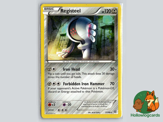 Registeel (51/98) - Ancient Origins Pokémon Card