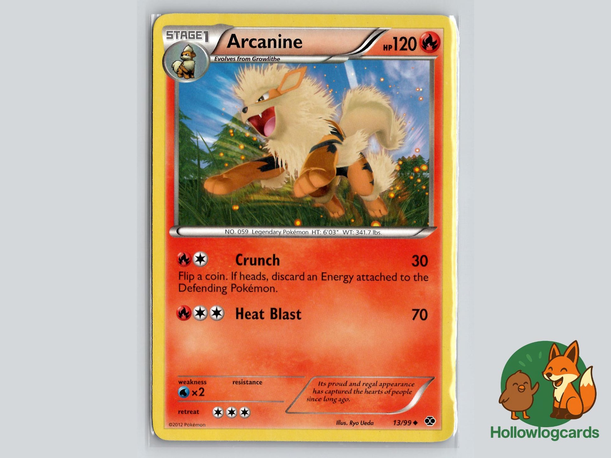 Arcanine (13/99) - Next Destinies Pokémon Card
