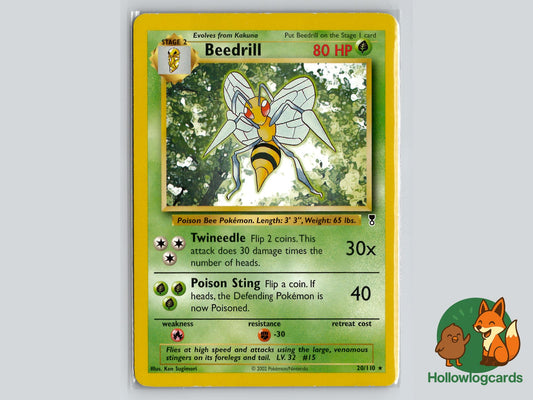 Beedrill (20/110) - Legendary Collection Pokémon Card