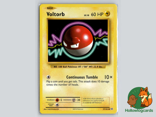 Voltorb (39/108) - Evolutions Pokémon Card