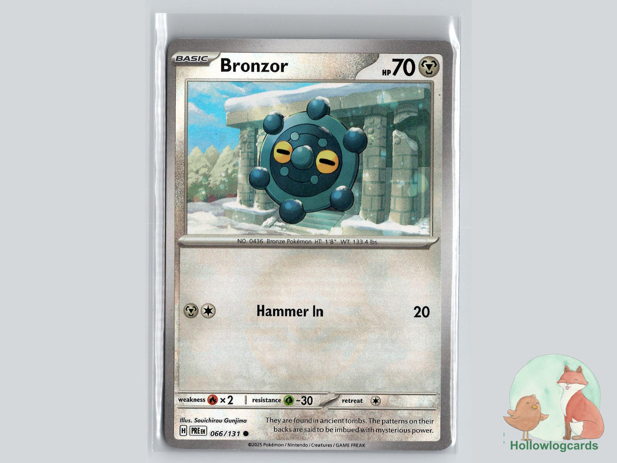 Bronzor (066/131) - Prismatic Evolutions Pokémon Card