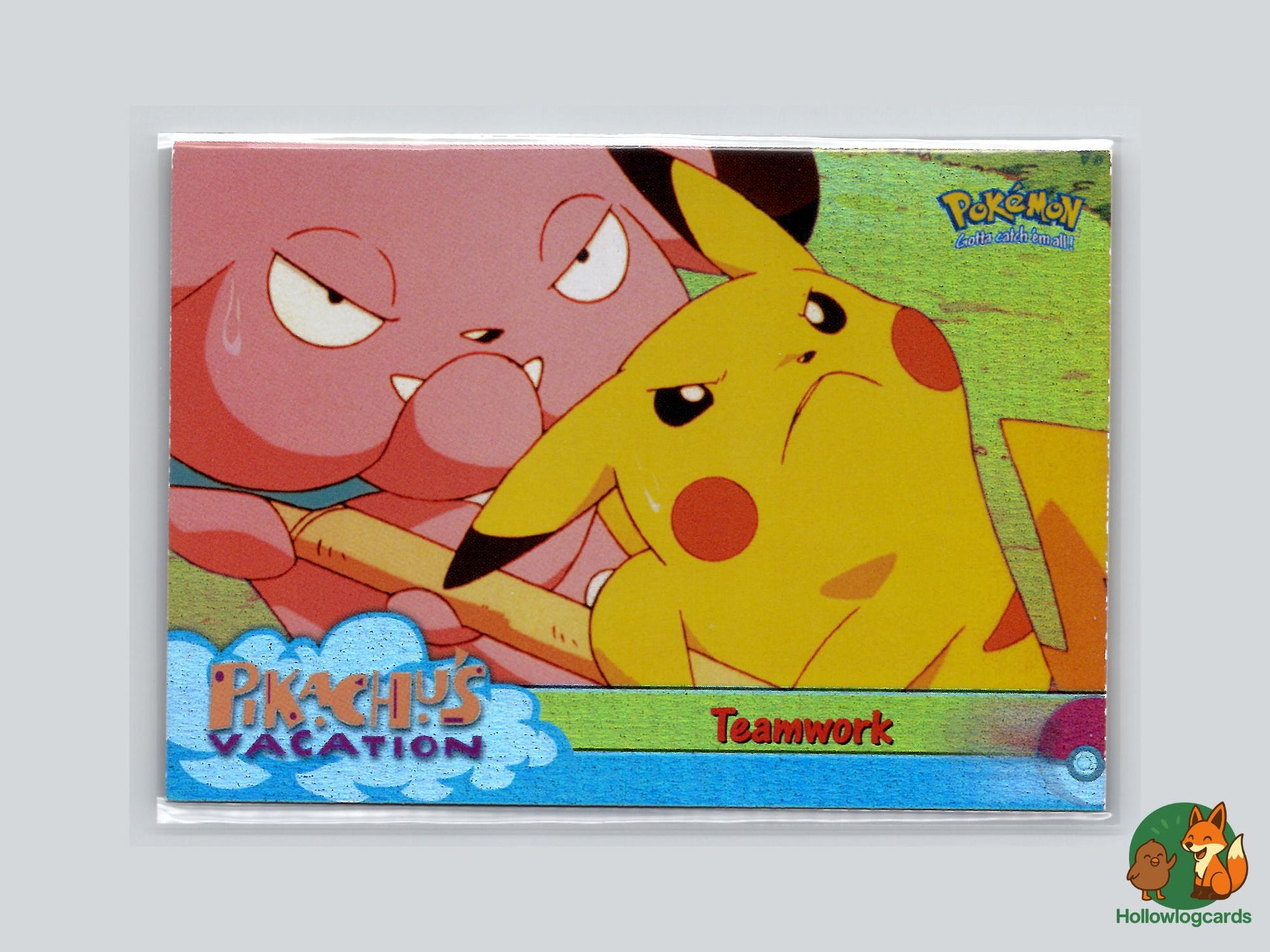 Teamwork - Topps Mewtwo Strikes Back Trading Cards Pokémon Card