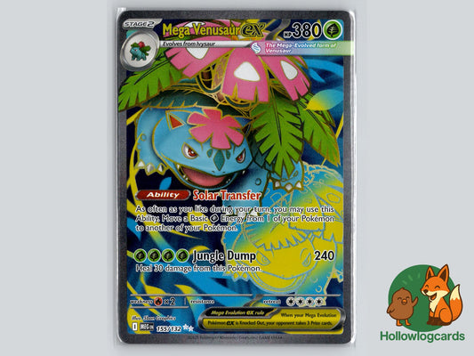 Mega Venusaur ex (155/132) - Mega Evolution Pokémon Card