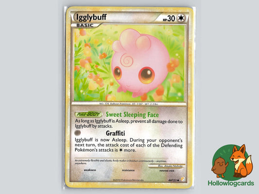 Igglybuff (44/123) - HeartGold & SoulSilver Pokémon Card