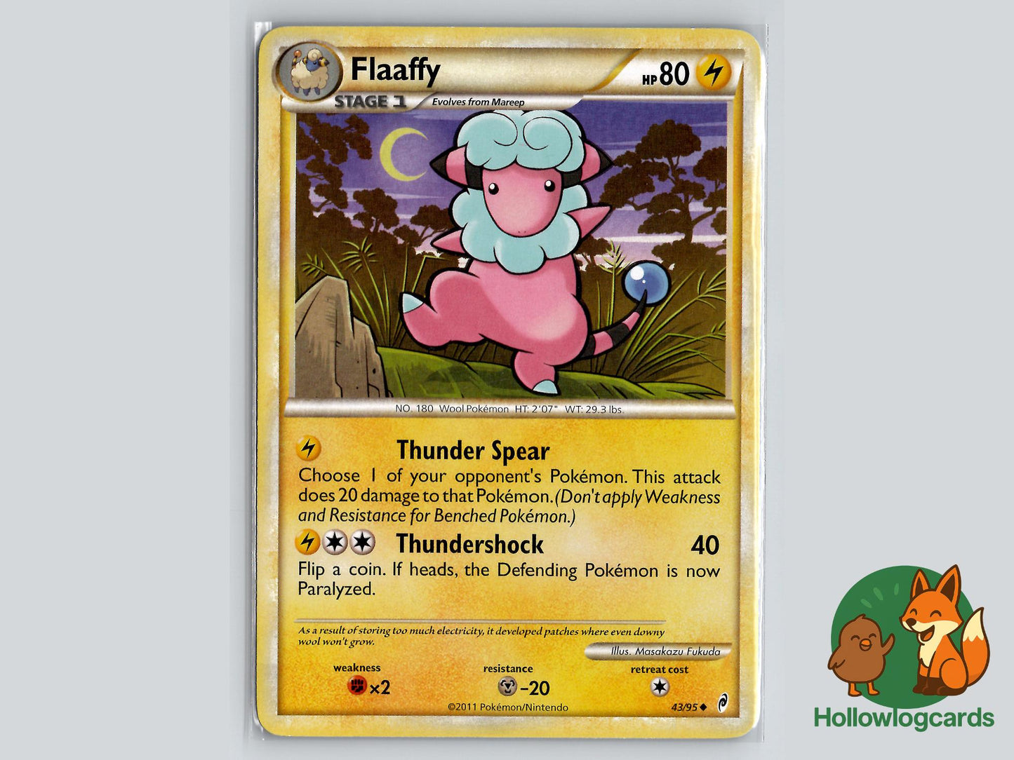 Flaaffy (43/95) - Call of Legends Pokémon Card