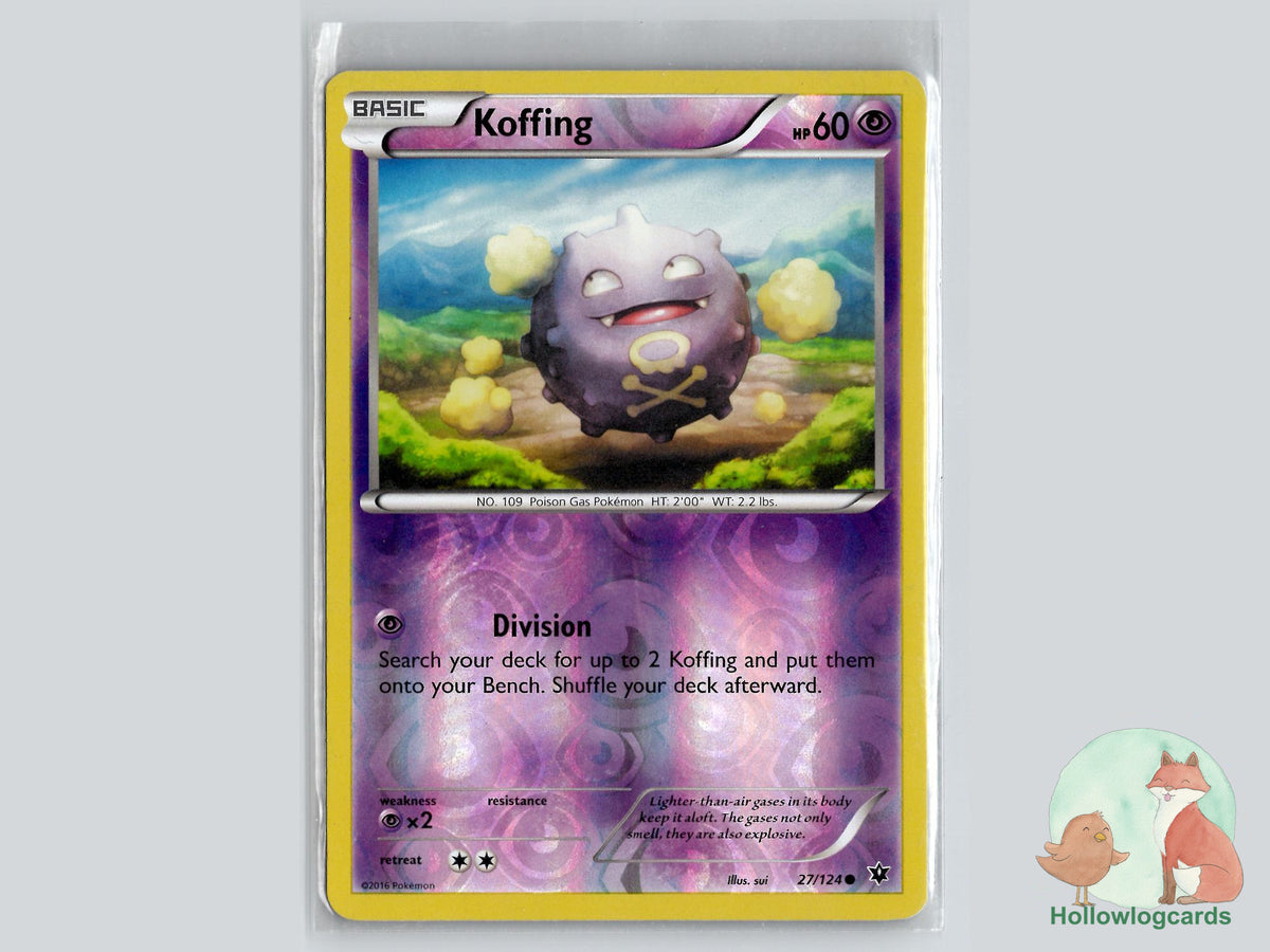 Koffing (27/124) - Fates Collide Pokémon Card