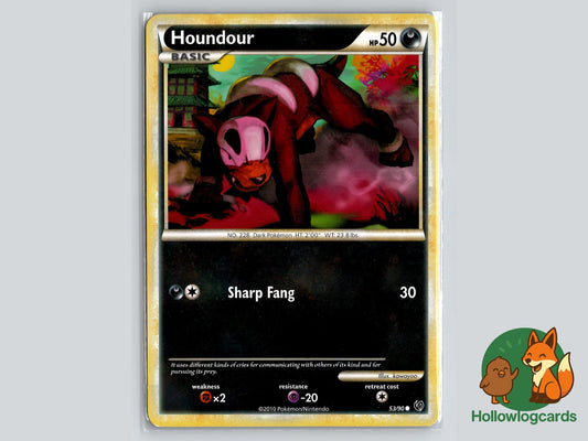 Houndour (53/90) - Undaunted Pokémon Card