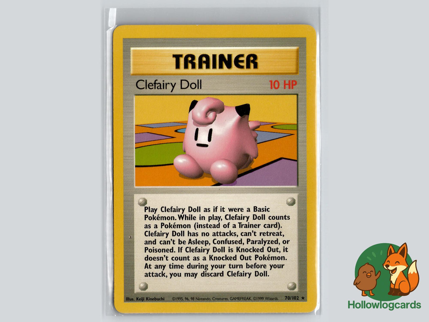 Clefairy Doll (70/102) - Base Pokémon Card
