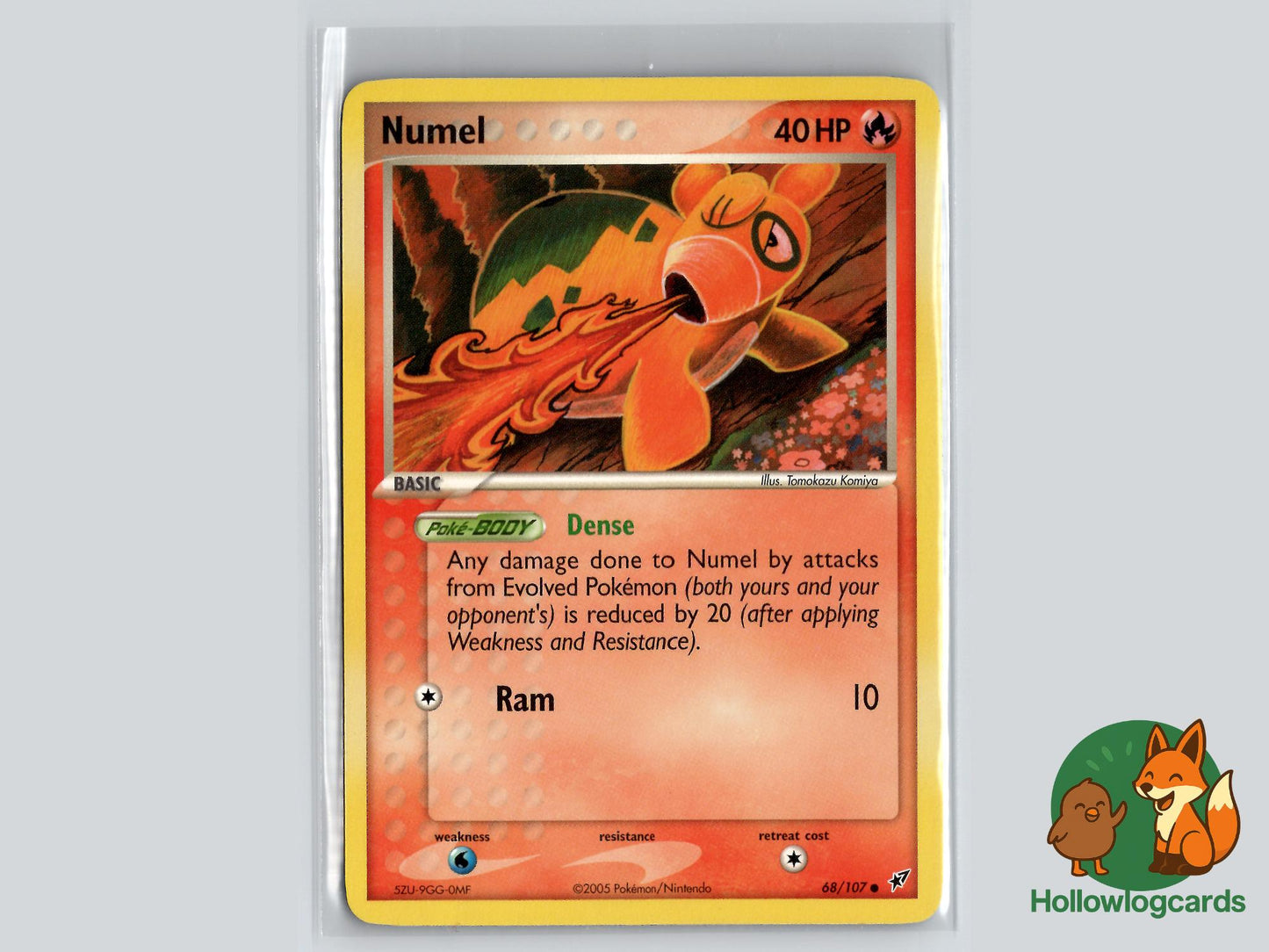 Numel (68/107) - Deoxys Pokémon Card