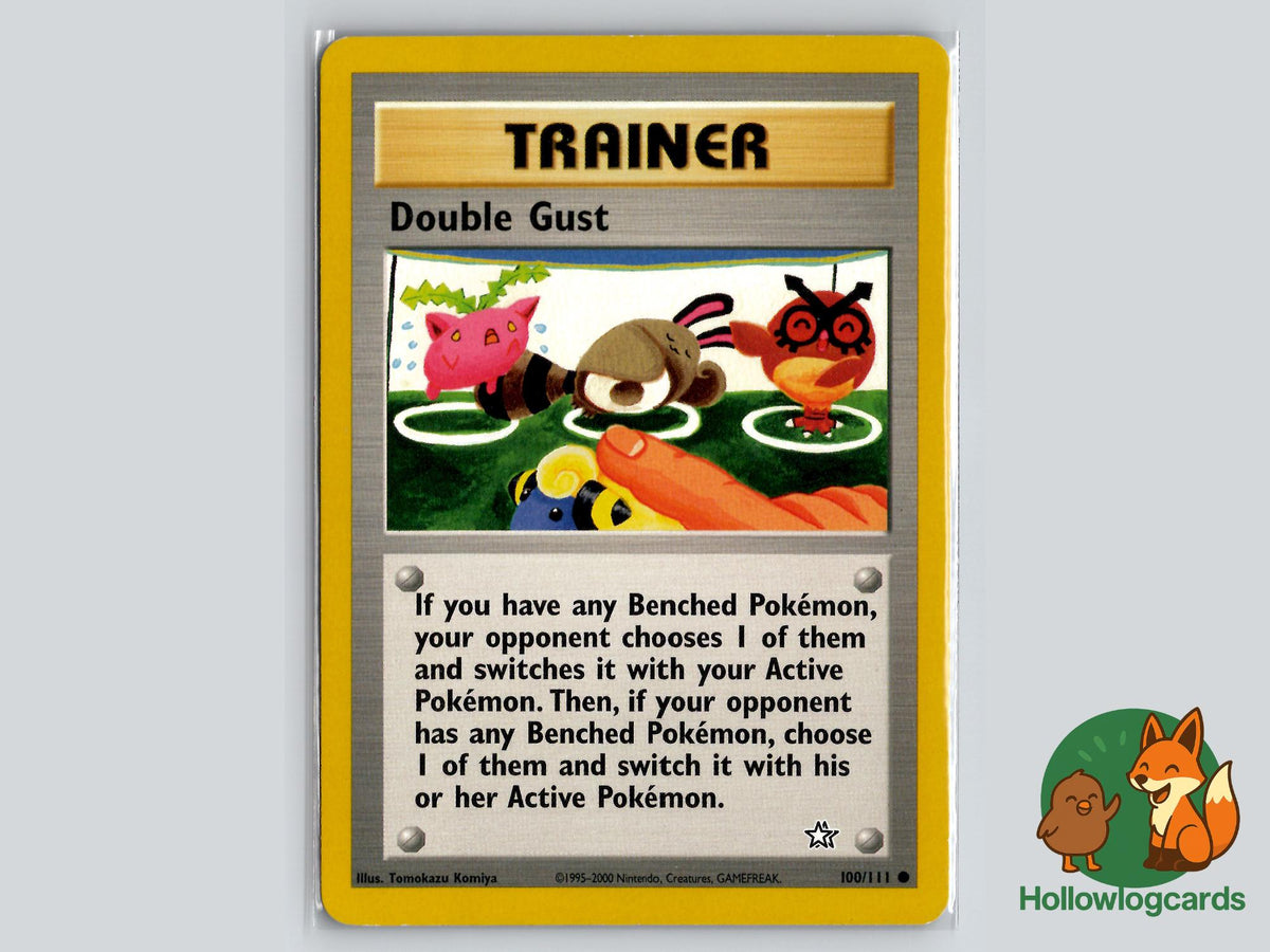 Double Gust (100/111) - Neo Genesis | Pokémon Card NZ – Hollowlogcards