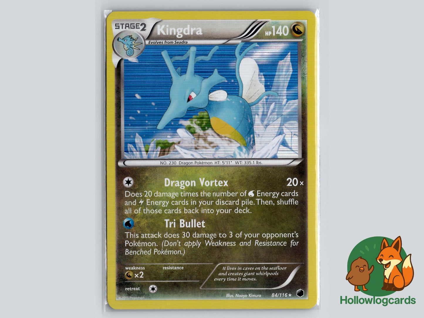 Kingdra (84/116) - Plasma Freeze Pokémon Card