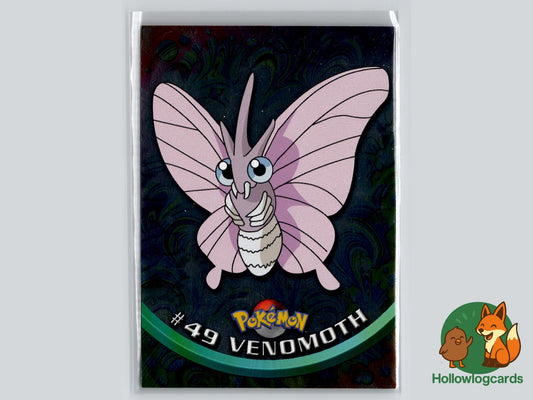 Venomoth - Topps Trading Cards Series 1 Pokémon Card