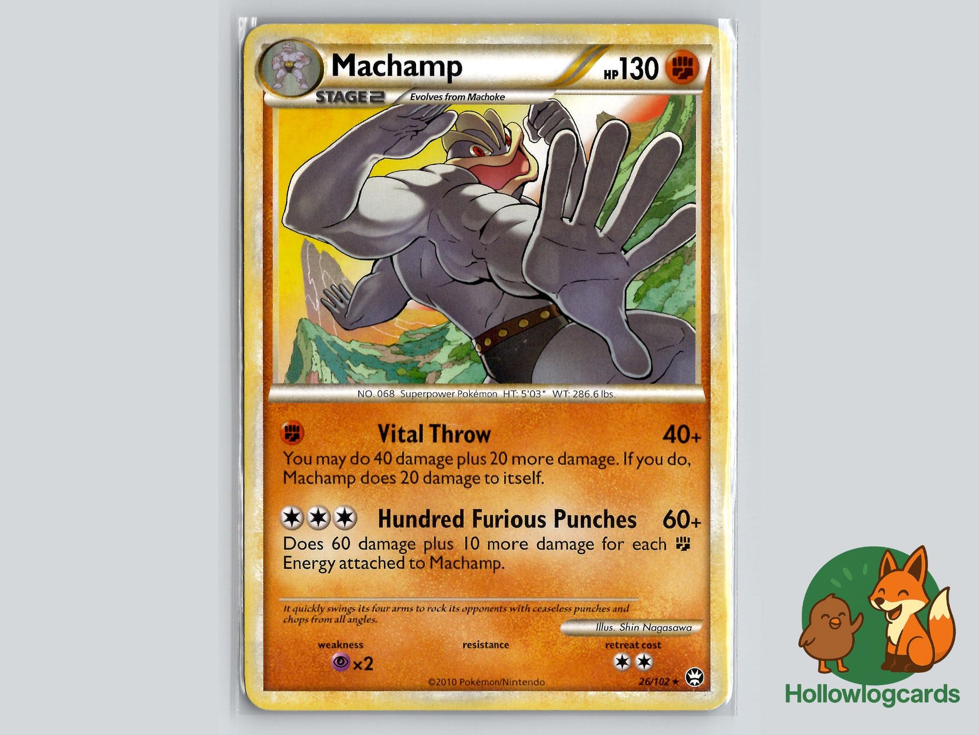 Machamp (26/102) - Triumphant Pokémon Card