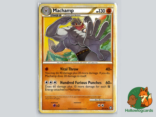 Machamp (26/102) - Triumphant Pokémon Card