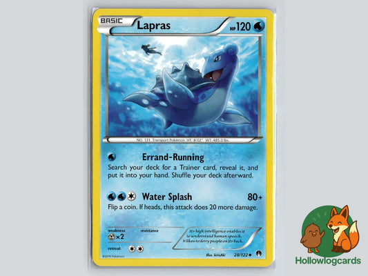 Lapras (28/122) - BREAKpoint Pokémon Card