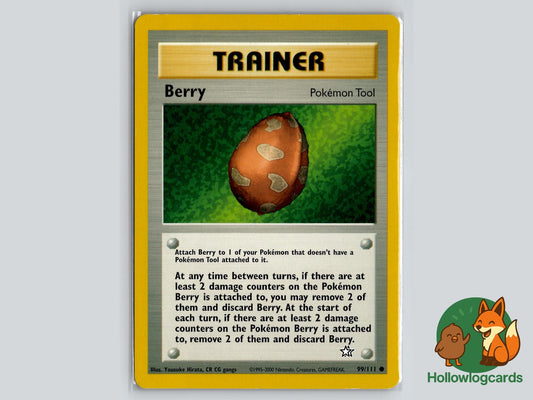 Berry (99/111) - Neo Genesis Pokémon Card