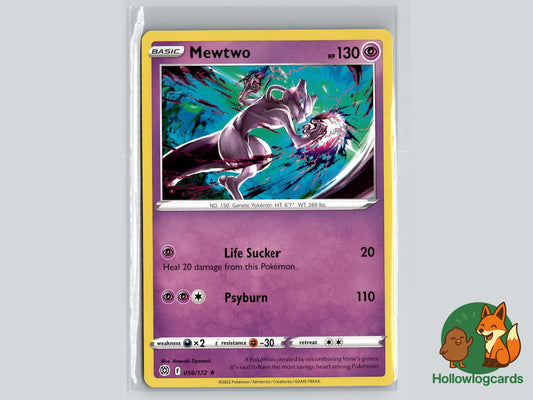 Mewtwo (056/172) - Brilliant Stars Pokémon Card