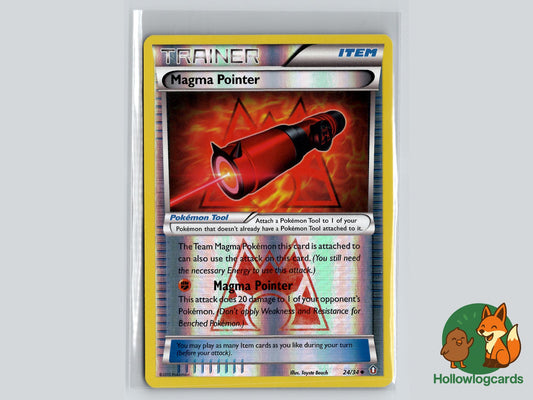 Magma Pointer (24/34) - Double Crisis Pokémon Card