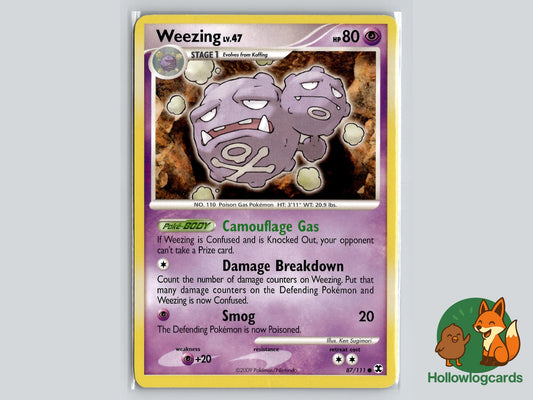 Weezing (87/111) - Rising Rivals Pokémon Card