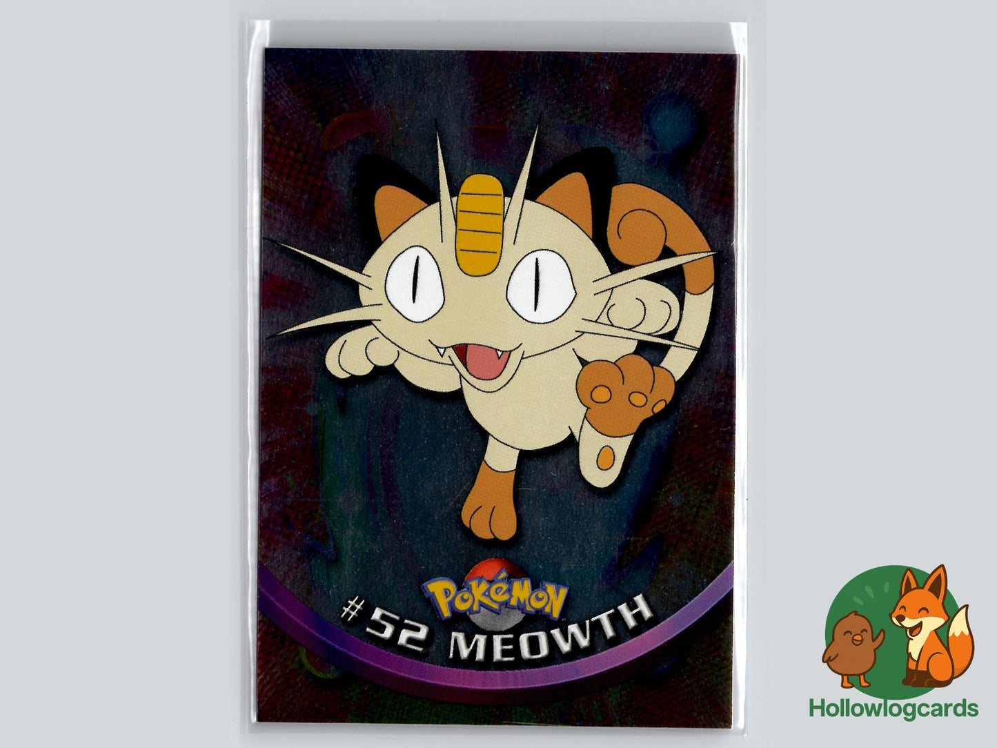 Meowth - Topps Trading Cards Series 1 Pokémon Card