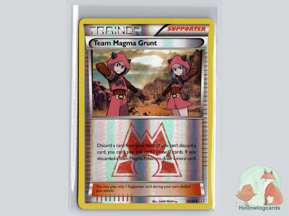 Team Magma Grunt (30/34) - Double Crisis Pokémon Card
