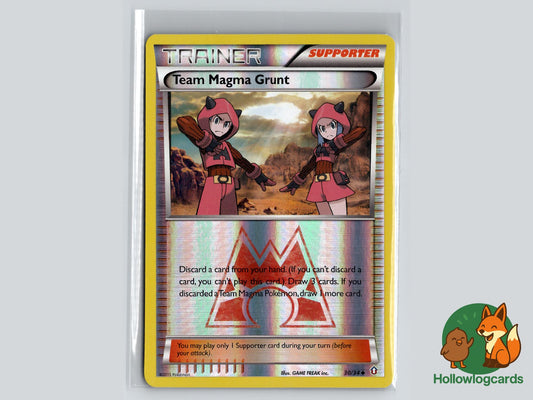 Team Magma Grunt (30/34) - Double Crisis Pokémon Card