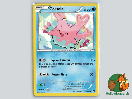Corsola (29/122) - BREAKpoint Pokémon Card