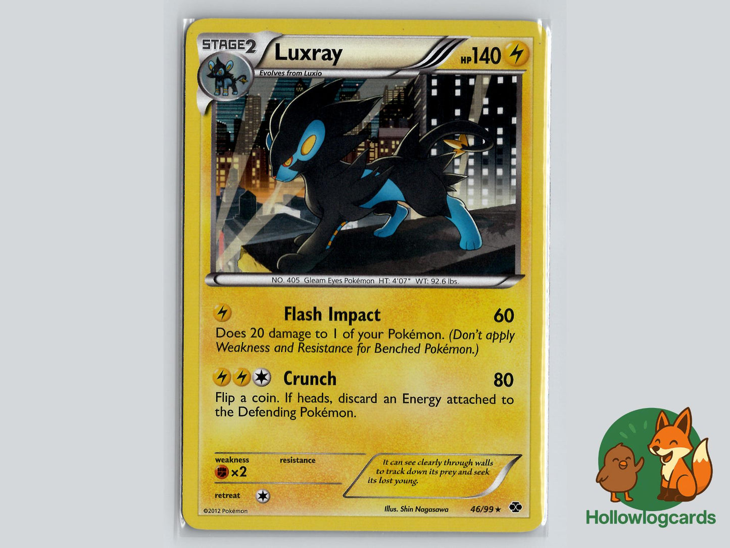 Luxray (46/99) - Next Destinies Pokémon Card
