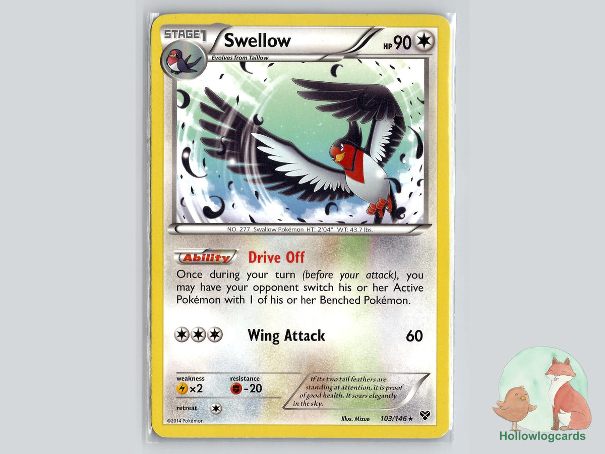 Swellow (103/146) - XY Pokémon Card