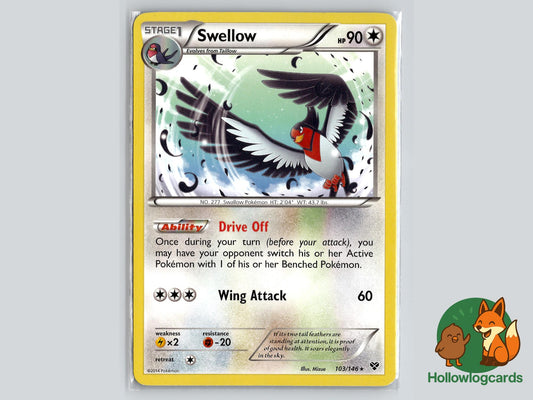 Swellow (103/146) - XY Pokémon Card