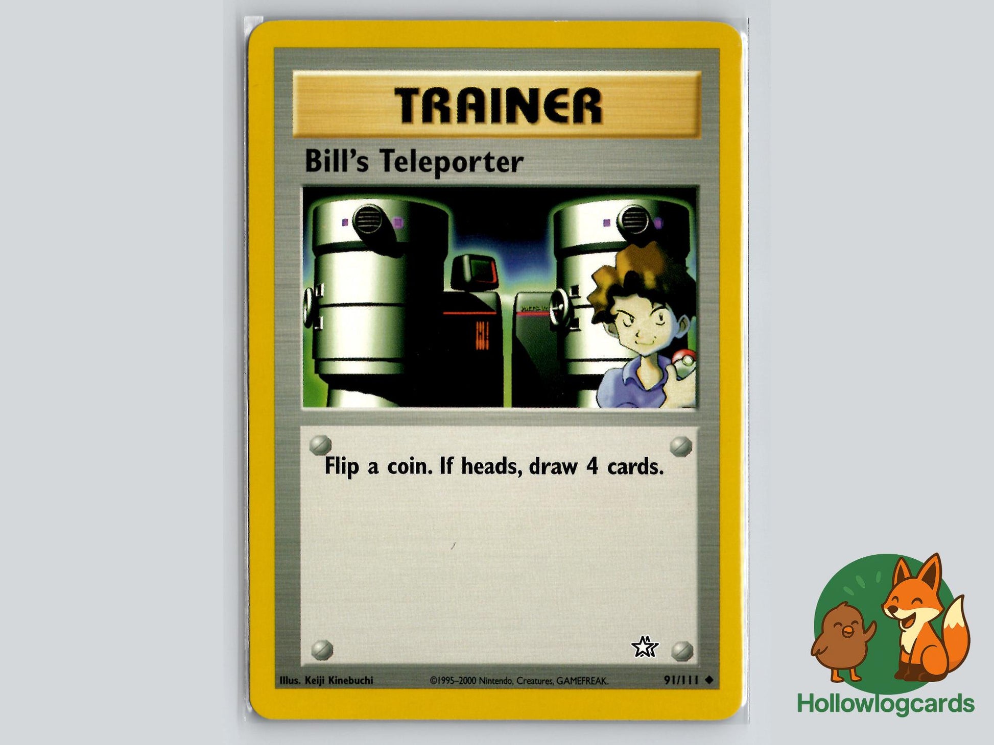 Bill's Teleporter (91/111) - Neo Genesis Pokémon Card