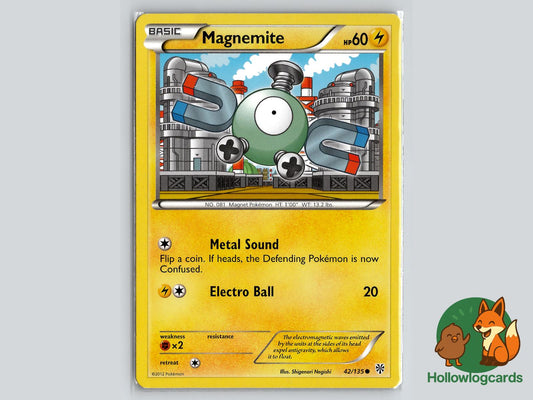 Magnemite (42/135) - Plasma Storm Pokémon Card